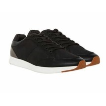 Steve Madden Sneakers Mens 10 Sleek Casual P-Sceetr Black Lace-up Shoes - $51.43