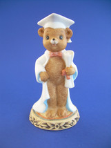 Anthropomorphic Graduation Graduate Honey Bears Figurine Lefton #03579 NOS  - £4.70 GBP