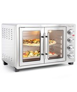 MegaChef 47.6 Quart Electric French Door Rotisserie Convection Counter T... - $3,190.53 MXN
