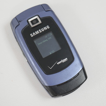 Samsung SCH-U340 Blue/Black Verizon Flip Phone - £15.80 GBP