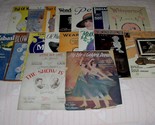 Sheet Music Lot Of 17 Vintage Early 1900&#39;s Songs  - $24.99