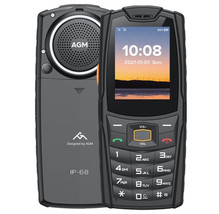 AGM M6 4G Rugged EU Version Waterproof Shockproof Dual Sim 4g LTE Phone Black - $109.99