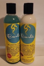 2Curls Blueberry Bliss Curl Control Jelly &amp; Reparative Leave In Conditioner 8 ea - £14.63 GBP