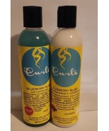 2Curls Blueberry Bliss Curl Control Jelly &amp; Reparative Leave In Conditio... - £14.53 GBP