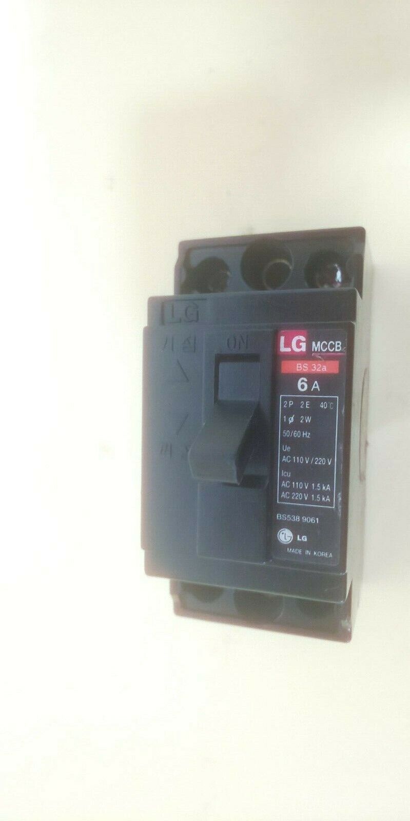 LG MCCB BS 32a Circuit Breaker 6A - $28.60