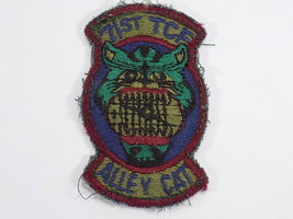 71st TACTICAL CONTROL FLIGHT &#39;ALLEY CAT&#39; USAF PATCH 71st TCF SUBDUED COL... - £2.72 GBP