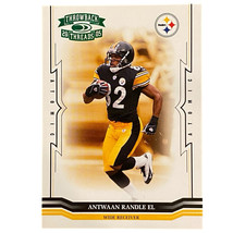 2005 Donruss Throwback Threads Atomic GREEN Antwaan Randle El  #11/175 -- NM - $8.56