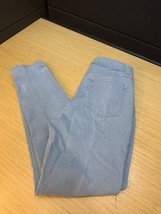 No Boundaries Light Wash Denim Skinny Jeans Junior Size 9 KG Button Fly - $188.27 MXN
