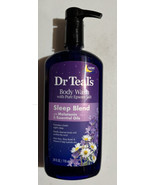 Dr Teal&#39;s Body Wash with Pure Epsom Salt, Sleep Bath with Melatonin, 24 ... - £21.96 GBP