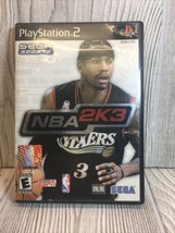 NBA 2K3 (Sony PlayStation 2, 2002) PS2, Case & Disc Only, Tested - $5.84