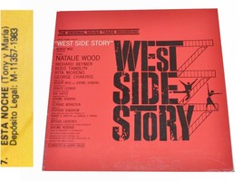 West Side Story Original Sound Track Recording Spanish Edition 1983 WS01 T1P - £9.17 GBP