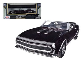 1967 Chevrolet Camaro SS Convertible Burgundy 1/24 Diecast Model Car by ... - $46.00