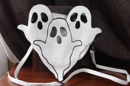 Purse (new) GHOST PURSE - 3 GHOST ON FRONT, DETACHABLE STRAP &amp; ZIPPER CL... - £30.81 GBP