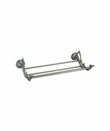 Antique brass clour bathroom brass classic luxury flowers towel racks - $273.36 CAD