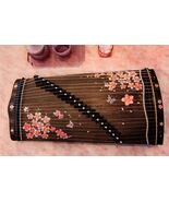 Guzheng portable zither Painted peach blossom pattern 69cm 21 strings Ch... - $658.00