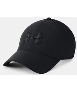 Under Armour Men&#39;s UA Blitzing 3.0 Stretch Fit Cap Flex Hat Black Size M/L - $25.99