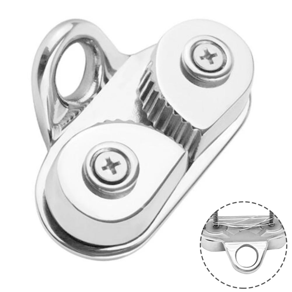 Cam Pulley Rope Clamp 1 Pcs 85*38mm Accessories Boat Cleat Fairlead Parts - £25.56 GBP