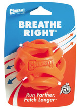 Chuckit Breathe Right Fetch Ball Dog Toy Large - 4 count Chuckit Breathe Right F - £41.89 GBP
