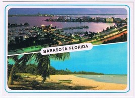 Postcard Sarasota Florida Duo View - $2.73