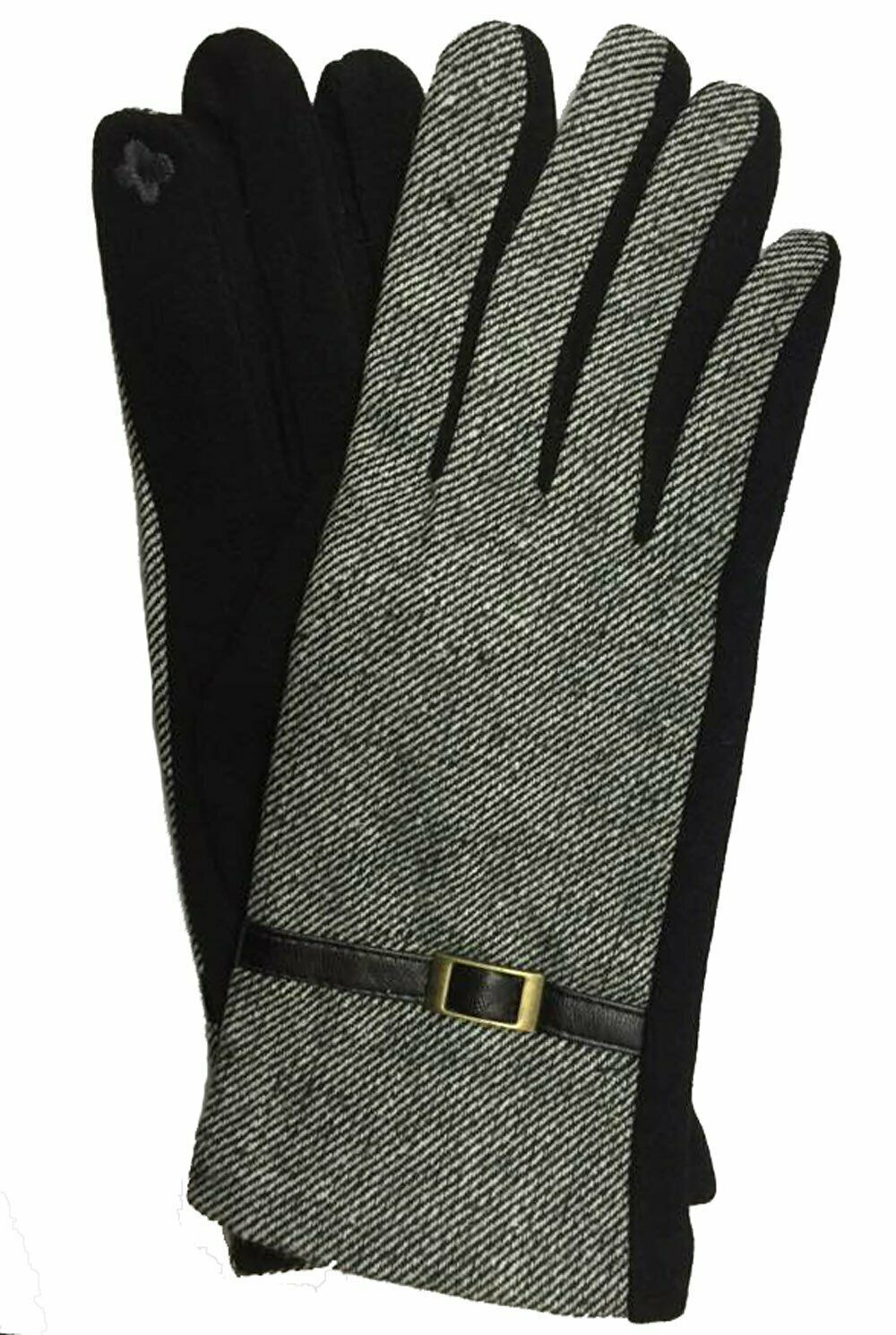 Women&#39;s Fleece Lining Fashion Glove Knit Gloves with Touch Screen Finger - $12.99