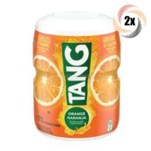 2x Canisters Tang Orange Naranja Powdered Drink Mix | Caffeine Free | 20oz - $33.41 CAD