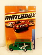 Matchbox 2010 #61 Green MBX Mover Box Truck City Action Series Mint On Card - $14.99