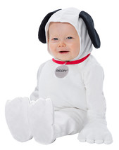 Baby Peanuts Snoopy Newborn Costume, White, (0-9) Months - $66.65