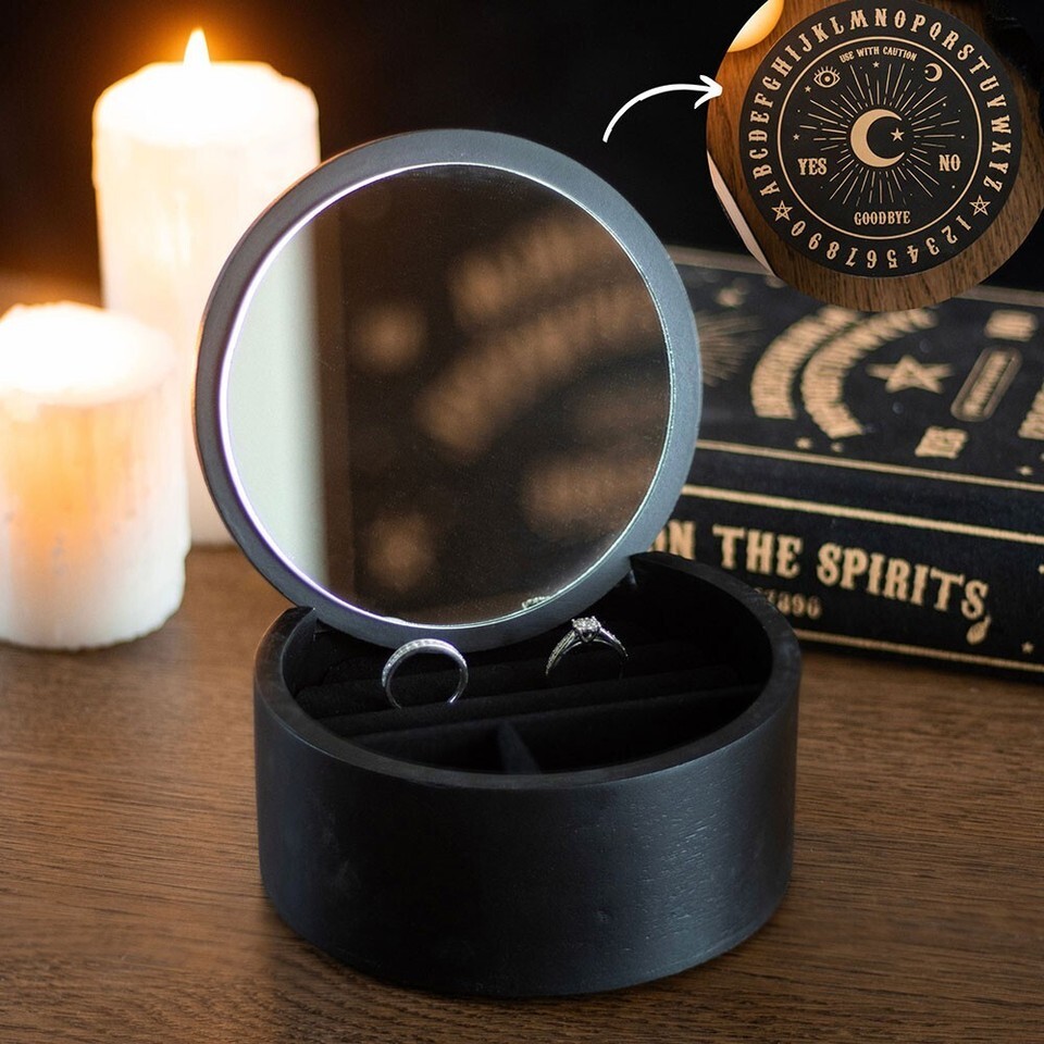 Black Talking Board Jewelry Box Item image 5