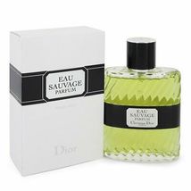 Christian Dior Eau Sauvage Parfum 3.4 Oz Eau De Parfum Spray image 2