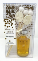Pier 1 Glitter Spice Reed Diffuser Room Fragrance - £23.62 GBP