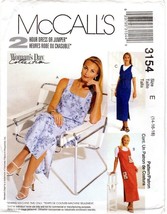 McCall&#39;s 3154 Misses &amp; Petite 2 Hr Dress Jumper Woman&#39;s Day Collection 14-18 FF - £6.77 GBP