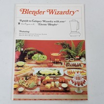 Vintage Culinary Wizardry With Your Electric Blender Recipes Booklet - £10.43 GBP