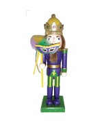 Santa&#39;s Workshop Mardi Gras King Nutcracker 14&quot; - $58.40