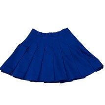Vintage Cheerleader Pleated Skirt Royal Blue Size S Cheerleader Supply 1... - $621.19 MXN
