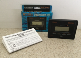 Seiko ST737 Automatic Digital Guitar/Bass Tuner Excellent Condition - $7.91