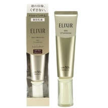 Shiseido Elixir Skin Care By Age Daily UV Protector SPF50+ PA++++ 35ml New Japan - $48.99