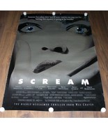 Scream Movie Poster Vintage 1996 Miramax Single Sided - $249.99