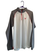 TESLA Pullover Lightweight  Men&#39;s Large Quarter Zip Long Sleeve Embroide... - $66.45