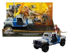 Jurassic World:  Search &#39;N Smash Truck Set with Atrociraptor New in Box - £19.88 GBP