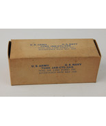 NOS Vintage US ARMY / NAVY Vacuum Tube JAN-CTL-2A5 w/ BOX Dated 1945 - £18.65 GBP