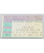 Vintage 7/17/1994 Yes Concert Ticket Stub Glen Helen Blockbuster Pavilion - £16.38 GBP