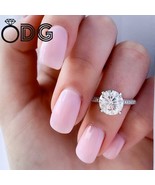 2.00 Carat Round Cut Lab-Grown Diamond Engagement Ring – E Color, VS1 Cl... - $1,279.00