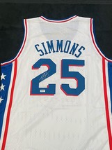 Ben Simmons Signed Philadelphia 76ers Basketball Jersey with COA - £38.27 GBP
