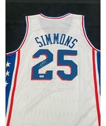 Ben Simmons Signed Philadelphia 76ers Basketball Jersey with COA - $931.33 MXN