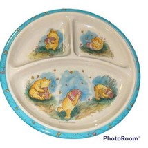 Winnie the Pooh Three Section Divided Plate Selandia Designs - £6.29 GBP