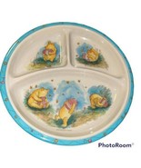 Winnie the Pooh Three Section Divided Plate Selandia Designs - $7.87