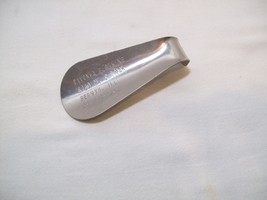 Vintage Advertising Metal Shoe Horn Shoehorn Pivonka Clothing Berwyn IL ... - $19.79