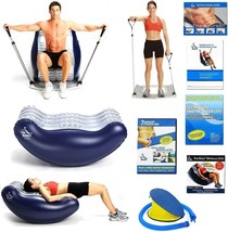 New--The Bean Deluxe Flex 10 Combo Strength &amp; Abdominal Trainer--FREE SHIPPING! - £79.58 GBP