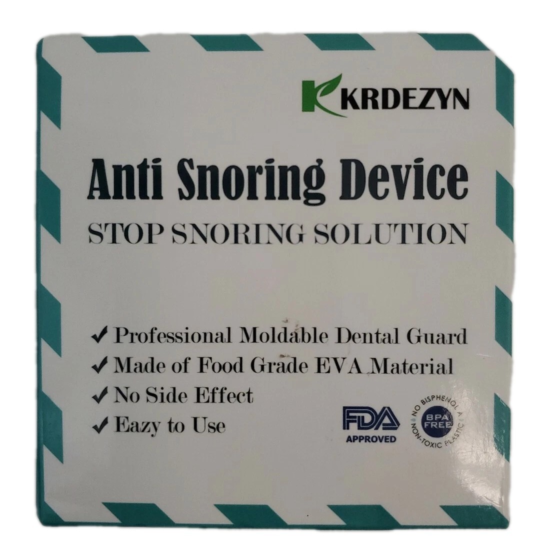 Snore Stopper Night Mouth Guard Anti Snoring Device Mouthpiece - $9.59
