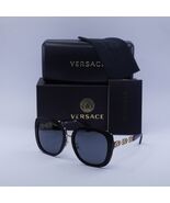 Versace VE4407D GB1/87 Black/Dark Grey 56-19-140 Sunglasses New Authentic - $224.90